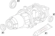 Dichtungssatz, Differential hinten CORTECO 19536172