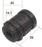 Lagerung, Lenker Vorderachse CORTECO 21652362