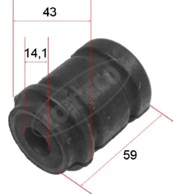 Lagerung, Lenker Vorderachse CORTECO 21652362 Bild Lagerung, Lenker Vorderachse CORTECO 21652362