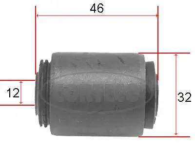 Lagerung, Lenker Vorderachse CORTECO 21652438