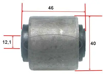 Lagerung, Lenker Vorderachse CORTECO 21652444