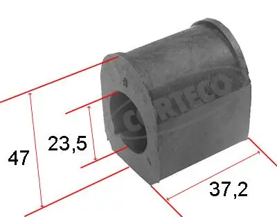 Lagerung, Stabilisator Vorderachse rechts links CORTECO 21652449 Bild Lagerung, Stabilisator Vorderachse rechts links CORTECO 21652449