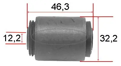 Lagerung, Lenker Vorderachse CORTECO 21652451