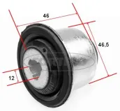 Lagerung, Lenker Vorderachse CORTECO 21652476