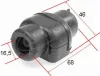 Lagerung, Stabilisator Vorderachse rechts links CORTECO 21652492
