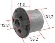 Lagerung, Lenker Vorderachse CORTECO 21652773
