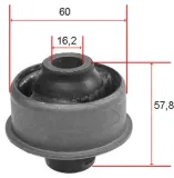 Lagerung, Lenker Vorderachse hinten unten CORTECO 21652805