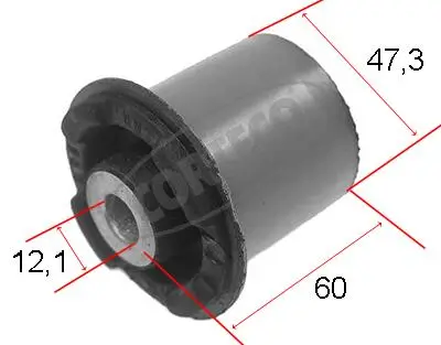 Lagerung, Lenker Vorderachse hinten CORTECO 21652926 Bild Lagerung, Lenker Vorderachse hinten CORTECO 21652926