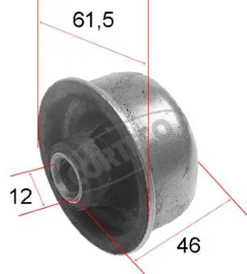 Lagerung, Lenker Vorderachse hinten links rechts CORTECO 21652972 Bild Lagerung, Lenker Vorderachse hinten links rechts CORTECO 21652972