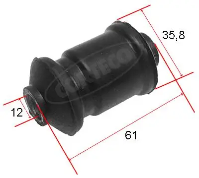 Lagerung, Lenker Vorderachse hinten innen links rechts CORTECO 21653088