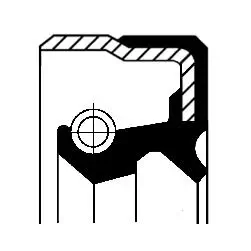 Wellendichtring, Differential Antriebsachse CORTECO 49358722 Bild Wellendichtring, Differential Antriebsachse CORTECO 49358722