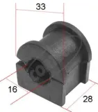 Lagerung, Stabilisator Hinterachse CORTECO 80000451