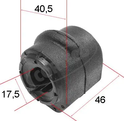 Lagerung, Stabilisator Vorderachse links rechts CORTECO 80000453