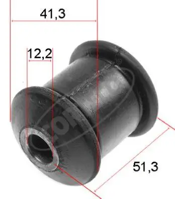Lagerung, Lenker Vorderachse links oben rechts CORTECO 80000468 Bild Lagerung, Lenker Vorderachse links oben rechts CORTECO 80000468