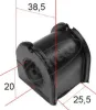 Lagerung, Stabilisator Vorderachse links rechts CORTECO 80000475