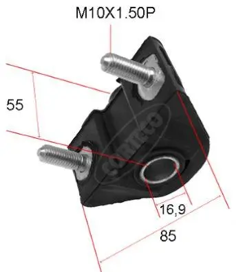 Lagerung, Lenker Vorderachse CORTECO 80000955