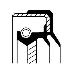 Wellendichtring, Differential Hinterachse CORTECO 01034108B Bild Wellendichtring, Differential Hinterachse CORTECO 01034108B
