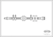 Bremsschlauch CORTECO 19018131