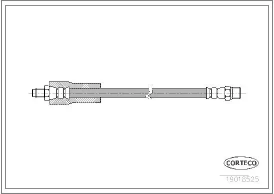 Bremsschlauch CORTECO 19018525