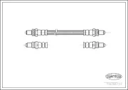 Bremsschlauch CORTECO 19018737