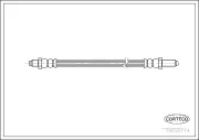 Bremsschlauch CORTECO 19018774