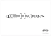 Bremsschlauch CORTECO 19018887