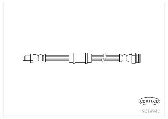 Bremsschlauch CORTECO 19019946