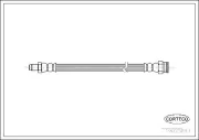 Bremsschlauch CORTECO 19025843