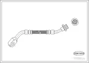 Bremsschlauch Vorderachse CORTECO 19030529