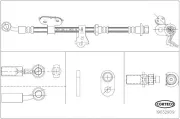 Bremsschlauch Vorderachse rechts CORTECO 19032909