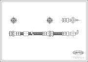 Bremsschlauch CORTECO 19032921