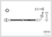 Bremsschlauch CORTECO 19032946