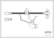 Bremsschlauch CORTECO 19032982