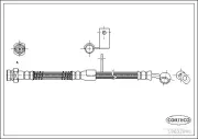 Bremsschlauch CORTECO 19032996