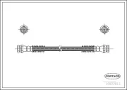 Bremsschlauch CORTECO 19033012