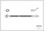 Bremsschlauch CORTECO 19033076