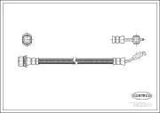 Bremsschlauch Hinterachse CORTECO 19033577