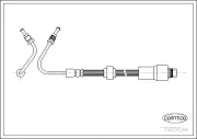 Bremsschlauch CORTECO 19034266