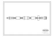 Bremsschlauch Vorderachse CORTECO 19034328