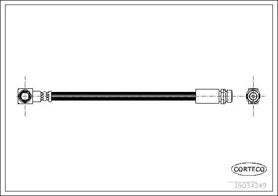 Bremsschlauch CORTECO 19034349