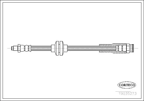 Bremsschlauch CORTECO 19035273