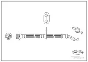 Bremsschlauch Vorderachse CORTECO 19035275