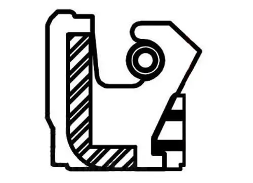 Wellendichtring, Servopumpe CORTECO 19019827B