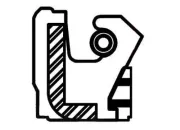 Wellendichtring, Servopumpe CORTECO 19019827B