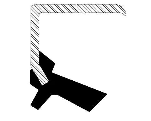 Wellendichtring, Differential Vorderachse CORTECO 19027832B