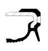 Wellendichtring, Kurbelwelle getriebeseitig CORTECO 49381130 Bild Wellendichtring, Kurbelwelle getriebeseitig CORTECO 49381130