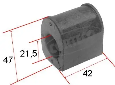 Lagerung, Stabilisator CORTECO 21652442 Bild Lagerung, Stabilisator CORTECO 21652442