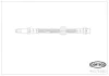 Bremsschlauch Vorderachse CORTECO 49376560