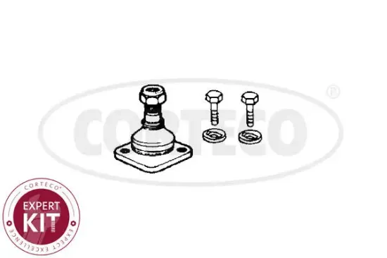 Trag-/Führungsgelenk Vorderachse rechts Vorderachse links oben CORTECO 49395704 Bild Trag-/Führungsgelenk Vorderachse rechts Vorderachse links oben CORTECO 49395704