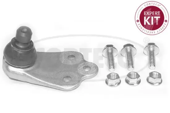 Trag-/Führungsgelenk unten Vorderachse rechts Vorderachse links CORTECO 49395950 Bild Trag-/Führungsgelenk unten Vorderachse rechts Vorderachse links CORTECO 49395950